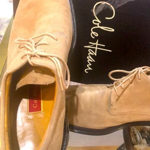 Classic Tan Oxfords